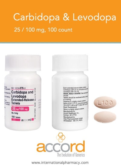 CARBIDOPA/LEV ER TB 50-200MG 100