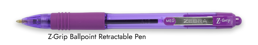 Zebra z-Grip Plus Ballpoint Pen 1.0MM