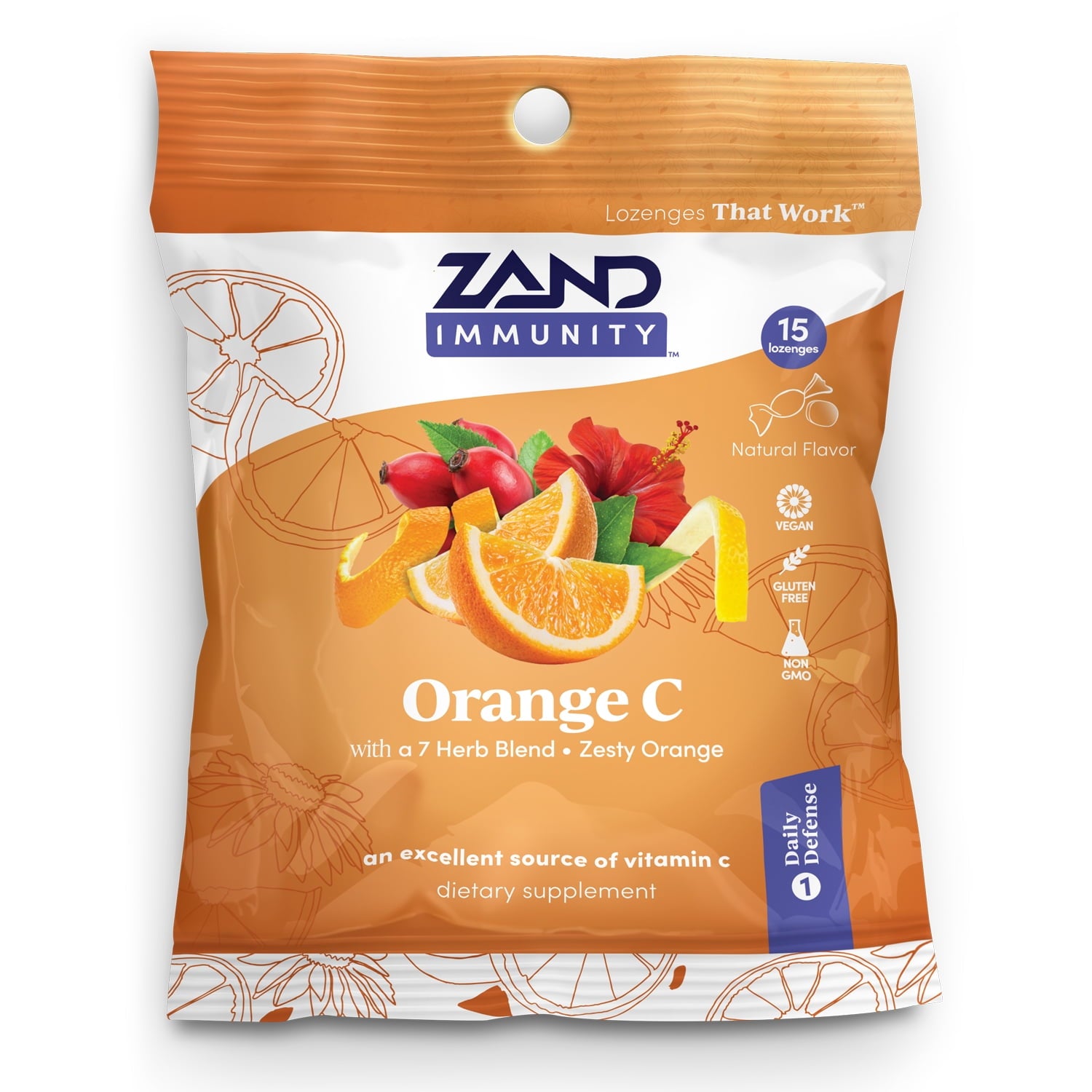 ZAND GUMMIES,ORANGE C