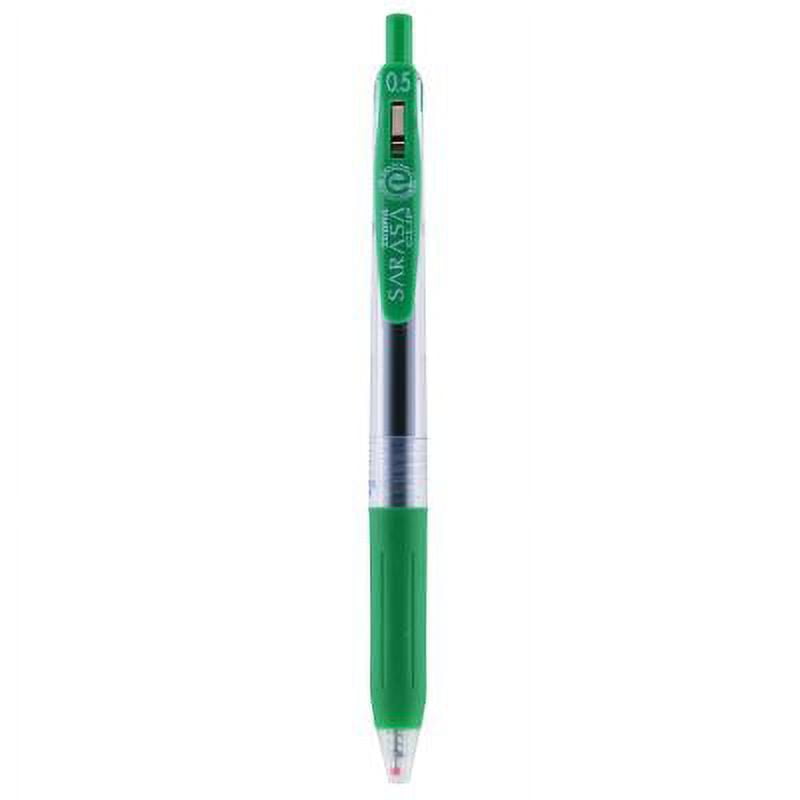 Zebra Sarasa Clip 0.5mm Gel Retractable Pens - Red, 12 ct