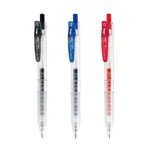 Zebra Sarasa Clip Gel Ink Rollerball Pen Display, 144 count
