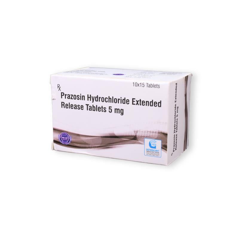 PRAZOSIN HCL CP 5MG 100
