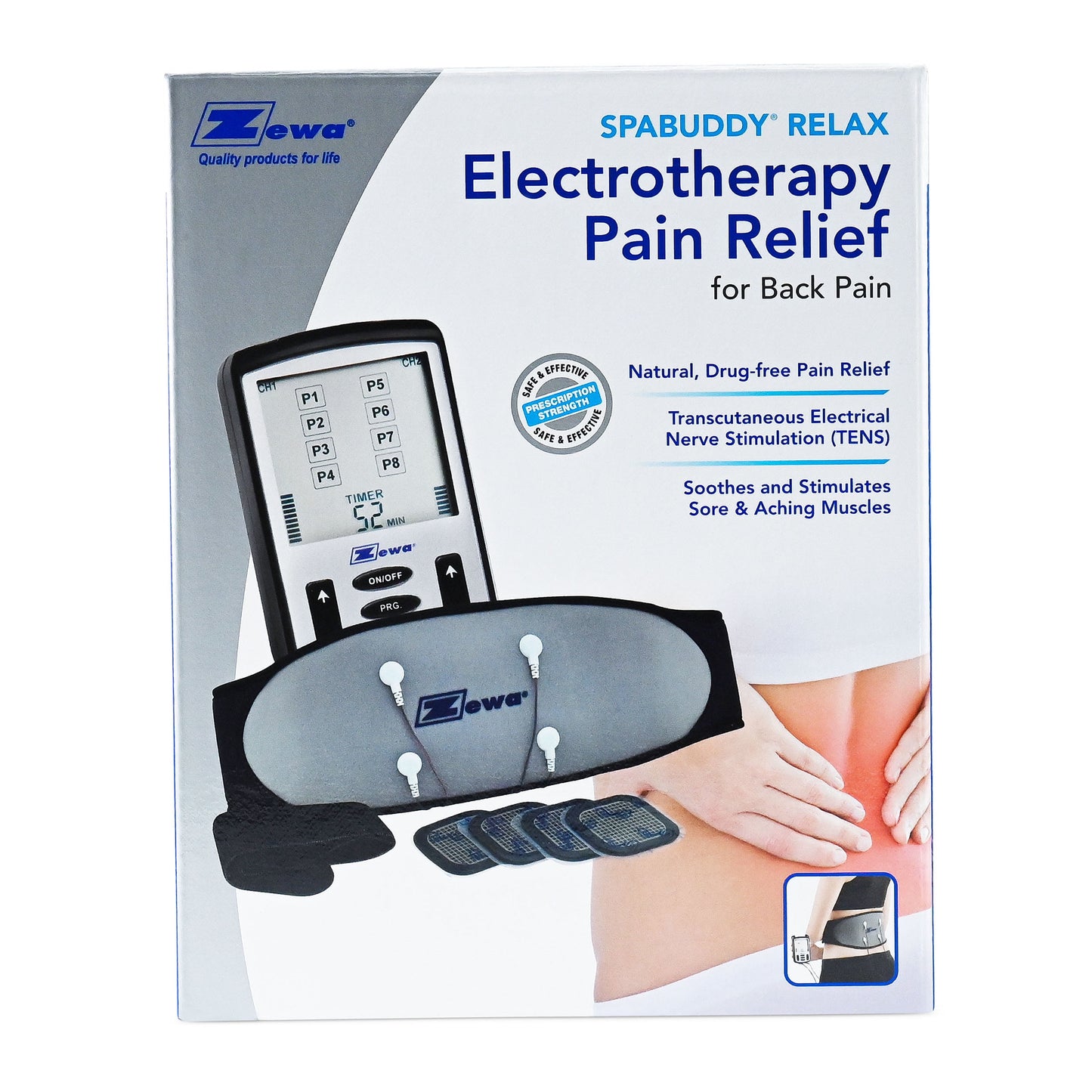 TENS UNIT OTC SPA BUDDY ZEWA