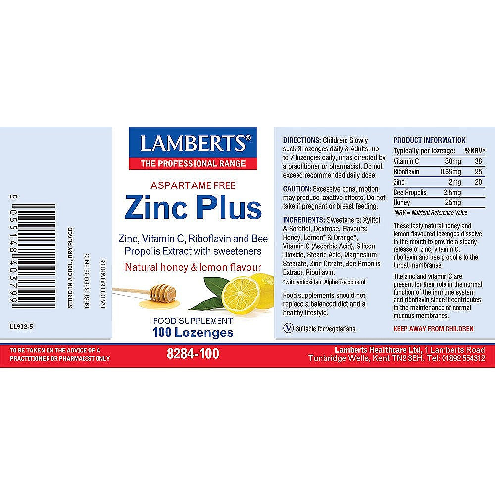 ZINCGUARD PLUS,LOZENGES