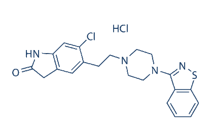 ZIPRASIDONE HCL CP 60MG 60