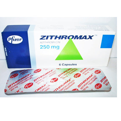 ZITHROMAX TB 250MG 3X6UU Z-PAK