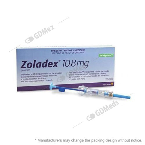 ZOLADEX KT 10.8MG IMPLN 3MO DSHP