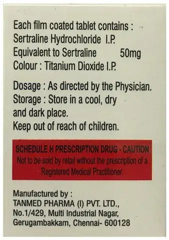 ZOLOFT TB 50MG 30UU