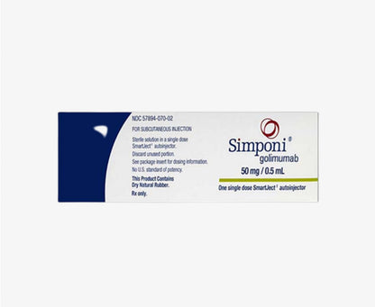 SIMPONI SMARTJECT SY50MG/0.5ML SQ