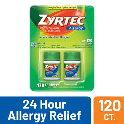 ZYRTEC ALLERGY 5 MG TAB 35