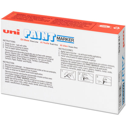 Uni-Ball Uni-Paint PX-20 Oil-Based Medium Point Marker, Pink