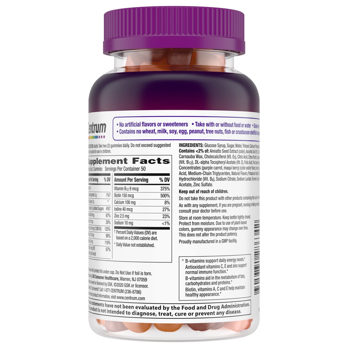 CENTRUM WOMEN MULTI GMY 100CT