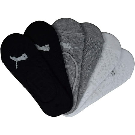Russell Fashion Foot Women's No Show Liner Socks - Black, 2 pairs