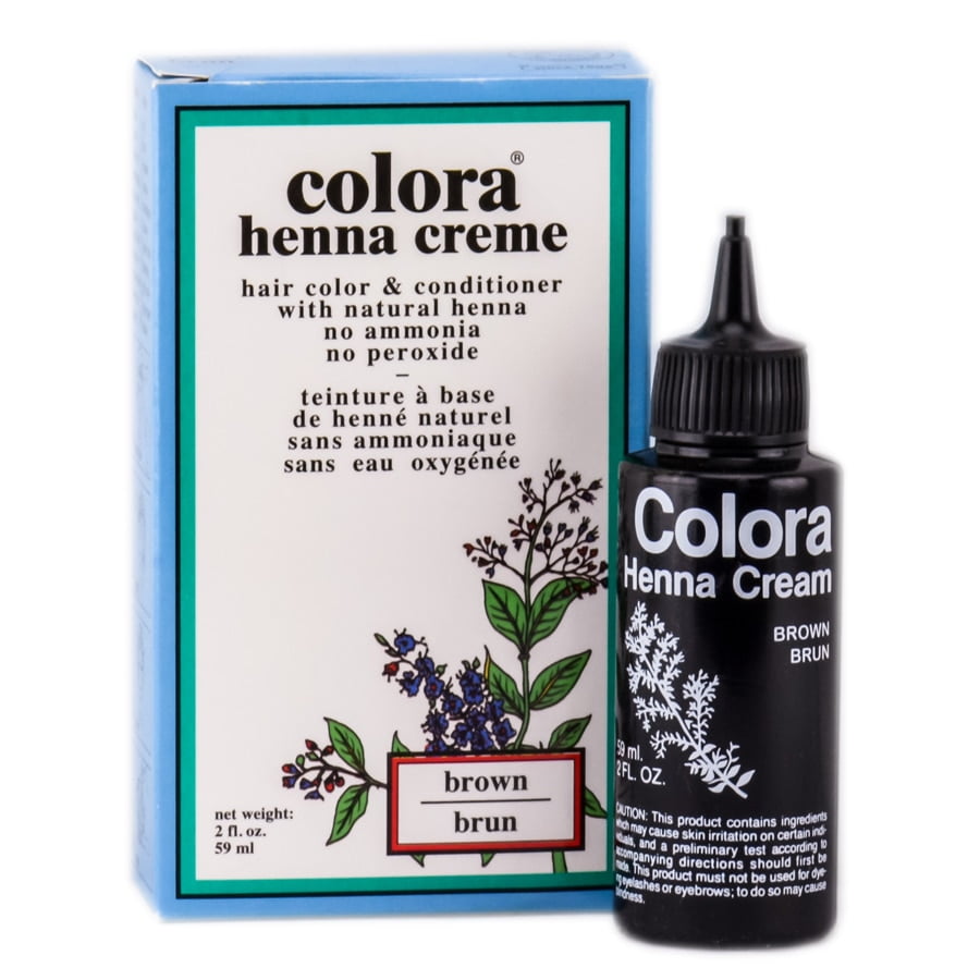 COLORA HENNA CREME BROWN    2OZ