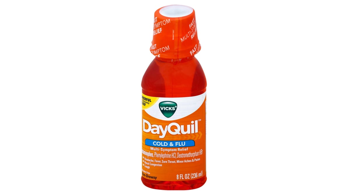VICKS DAYQUIL COLD/FLU GC 8 LQGL