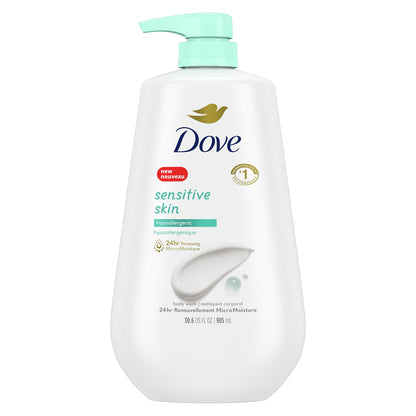 DOVE SENSITIVE SKIN LQ 20OZ HYAL