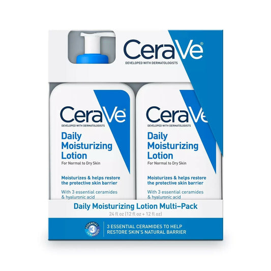 CeraVe Daily Moisturizing Lotion for Normal to Dry Skin, 12 oz