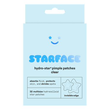 STARFACE Hydro-Star Pimple Patches - Yellow Star, 32 count