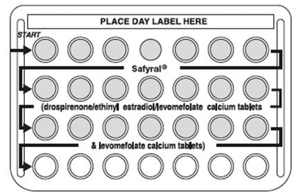 SAFYRAL TB 3-0.03-0.451MG 3X28
