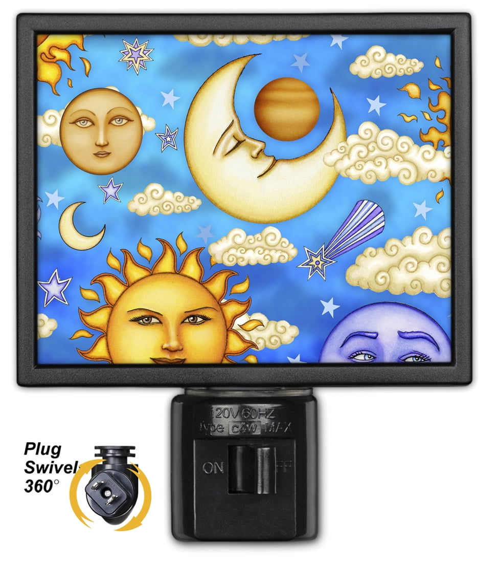 LED MOON STARS NIGHT LIGHT