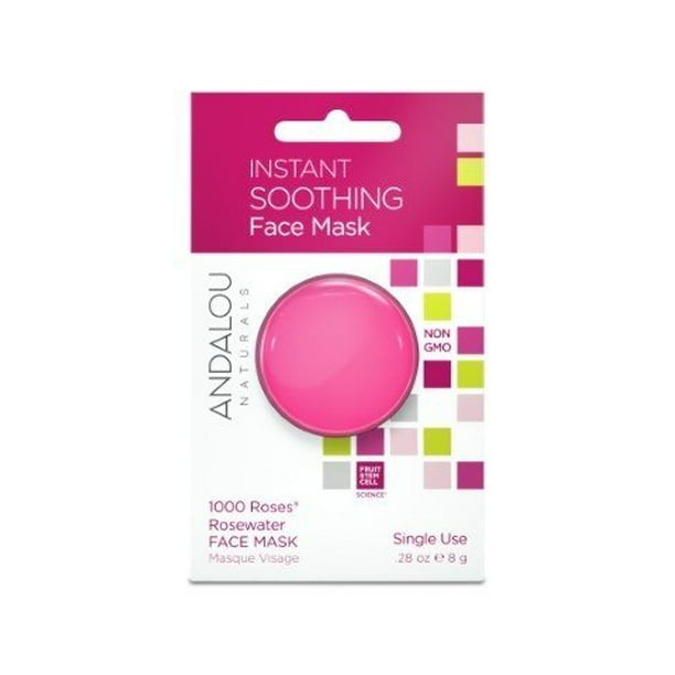 Instant Soothing Face Mask; 1000 Roses Rosewater