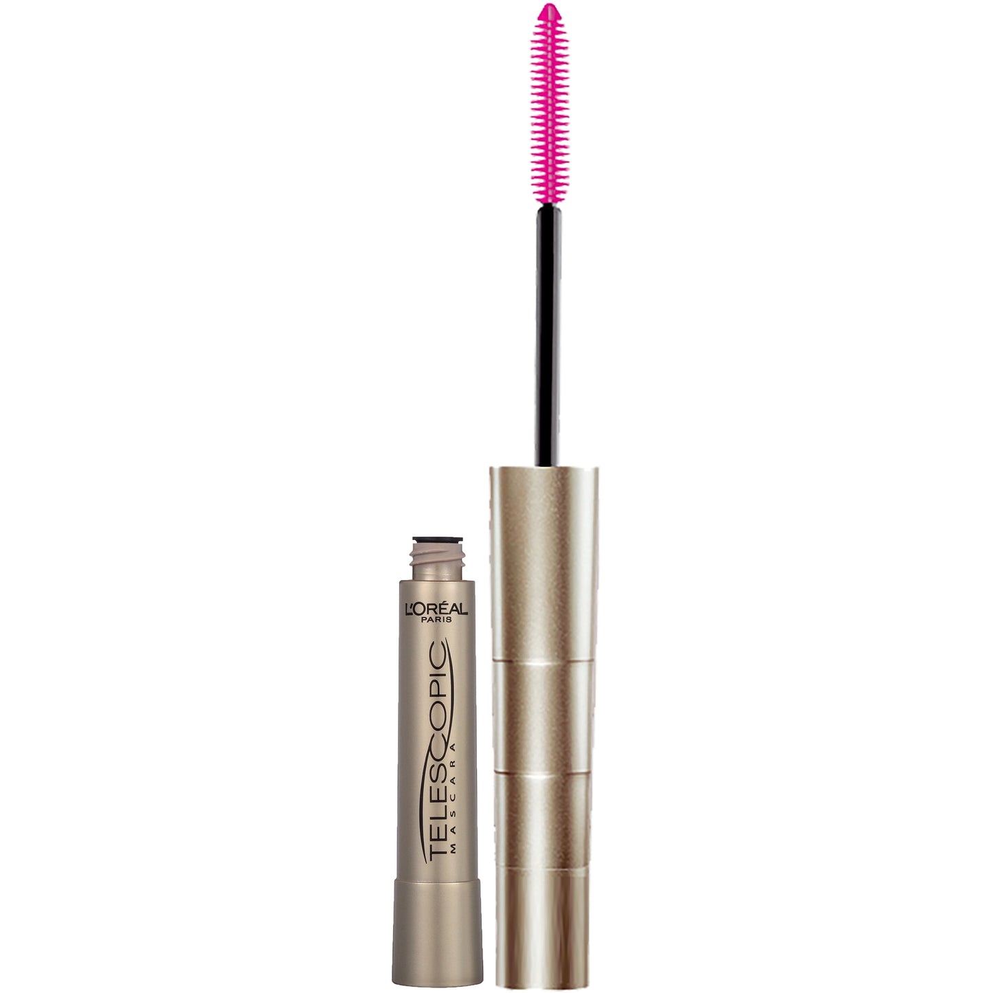 L'ORÉAL PARIS Telescopic Original Washable Lengthening Mascara, 935 Carbon Black, 0.24 fl. oz.