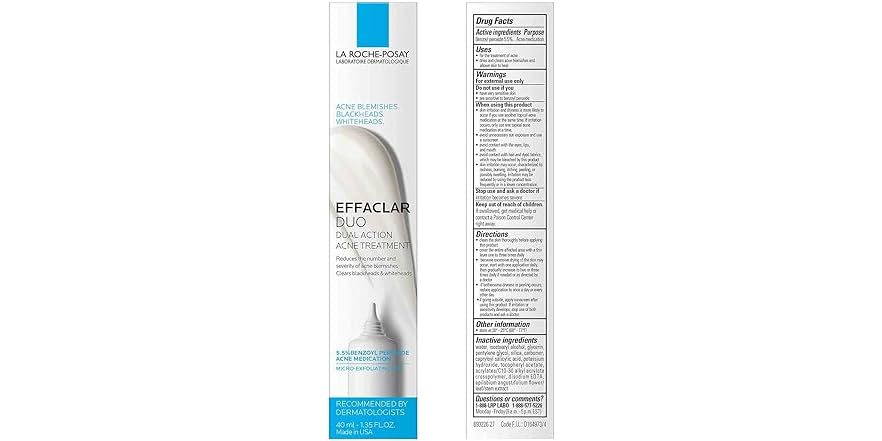 EFFACLAR DUO ACNE CR 1.35OZ TRM