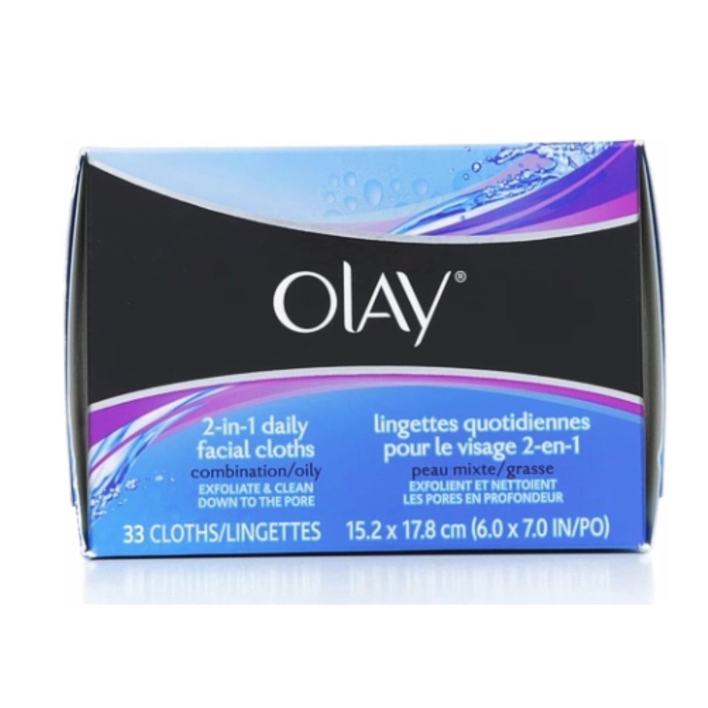 OLAY DLY FACL CLTH PD 33 NRM 2N1