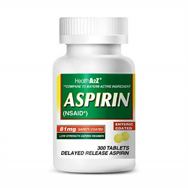 ASPIRIN 81 MG DR TAB 300 (30X10) UD