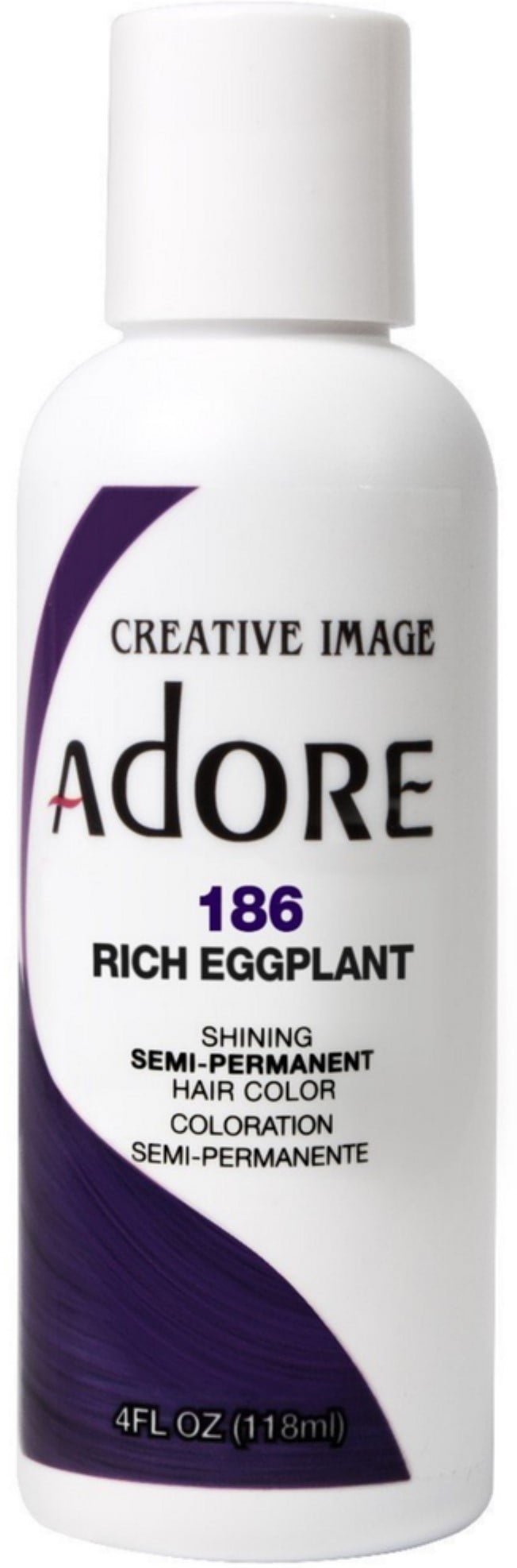 ADORE SEMI H/C 186 RCH/EGGPLN 4