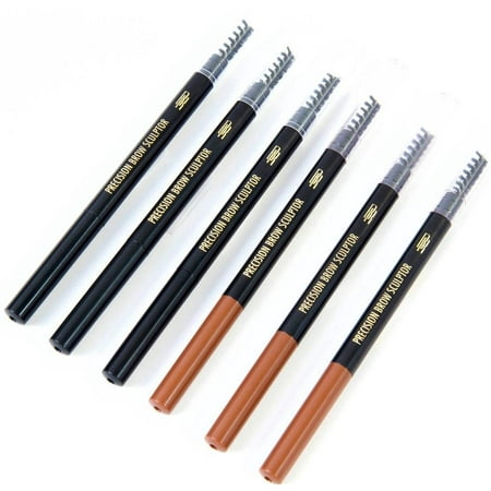 Black Radiance Precision Brow Sculptor - Blackish Brown