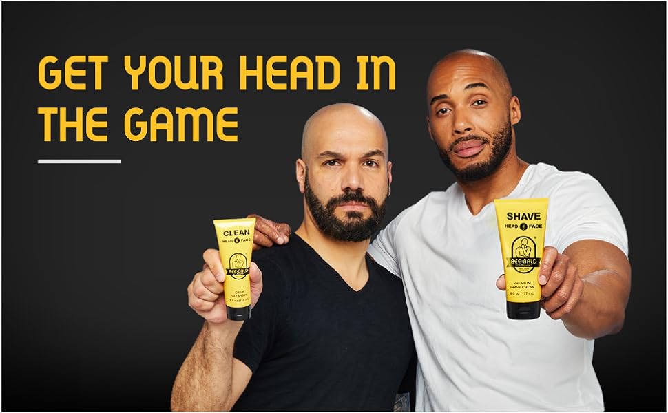 BEE BALD HEAL SHAVE BALM   2 OZ