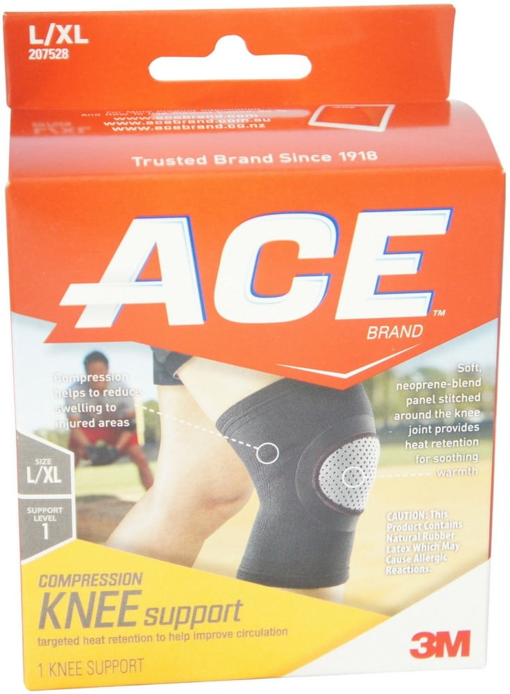 ACE KNEE SUPPORT SB LF MCTL LRG