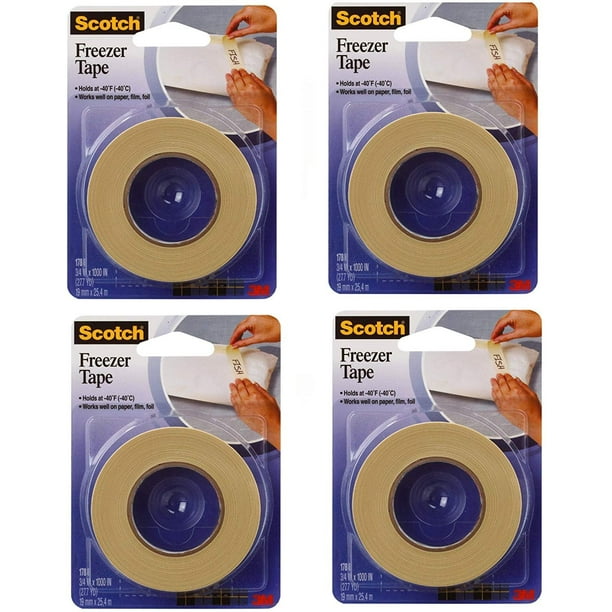 3M Scotch 3/4 In. x 1000 In. Freezer Tape, 1.0 ea