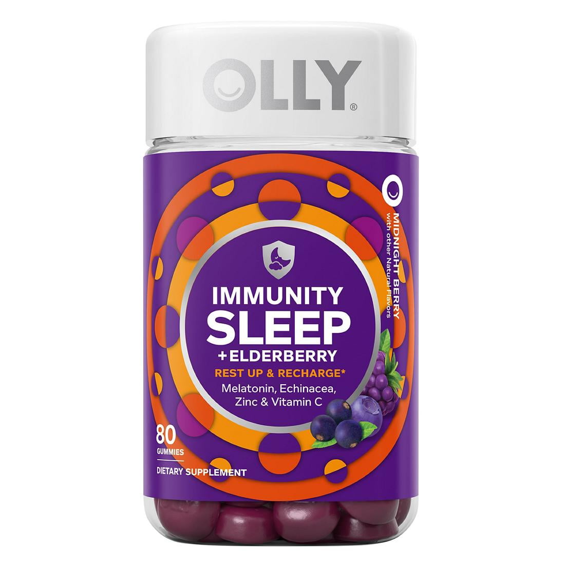 OLLY SUPP,IMMUNE SLEEP,ELDRBRY