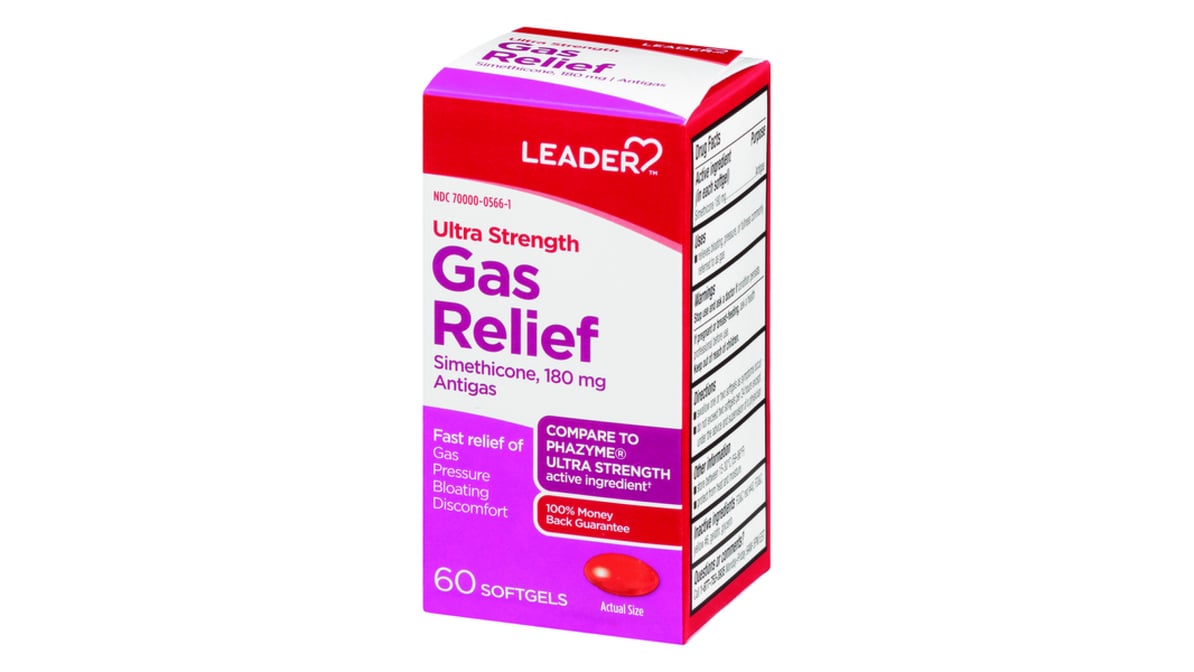 LDR GAS RELIEF GC 180MG 60 USTR