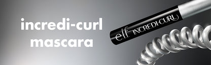 e.l.f. Incredi-Curl Curling & Volumizing Mascara - Deep Brown, 0.32 oz