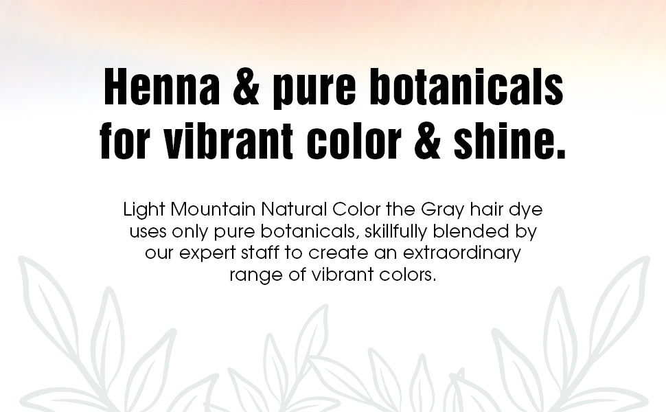 LIGHT MOUNTAIN HR CLR/COND,OG2,MED BRWN