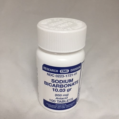 SODIUM BICARB TB 650MG 100