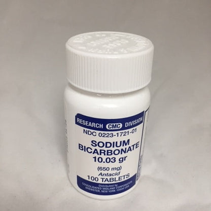 SODIUM BICARB TB 650MG 100
