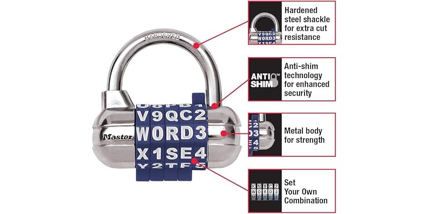 Master Lock 1534D Antic Shim Touch Under Fire