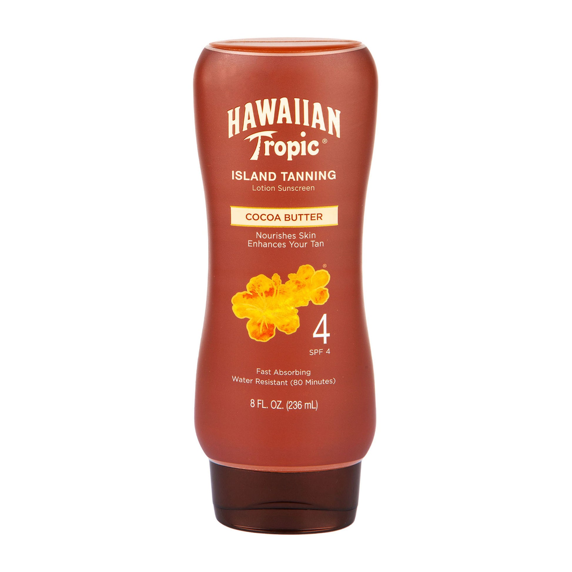 Hawaiian Tropic Lotion Spf#4 Cocoa Butter 8oz