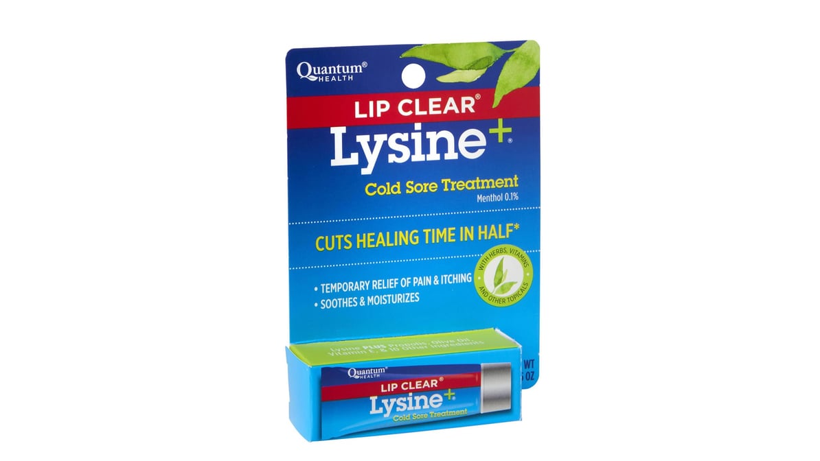 QUANTUM HEALTH LIPCLEAR LYSINE + OINTMNT