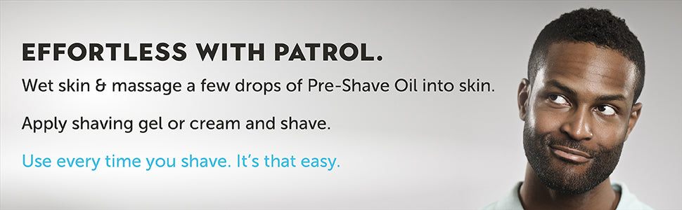 BUMP PATROL PRE SHAVE OIL    1Z