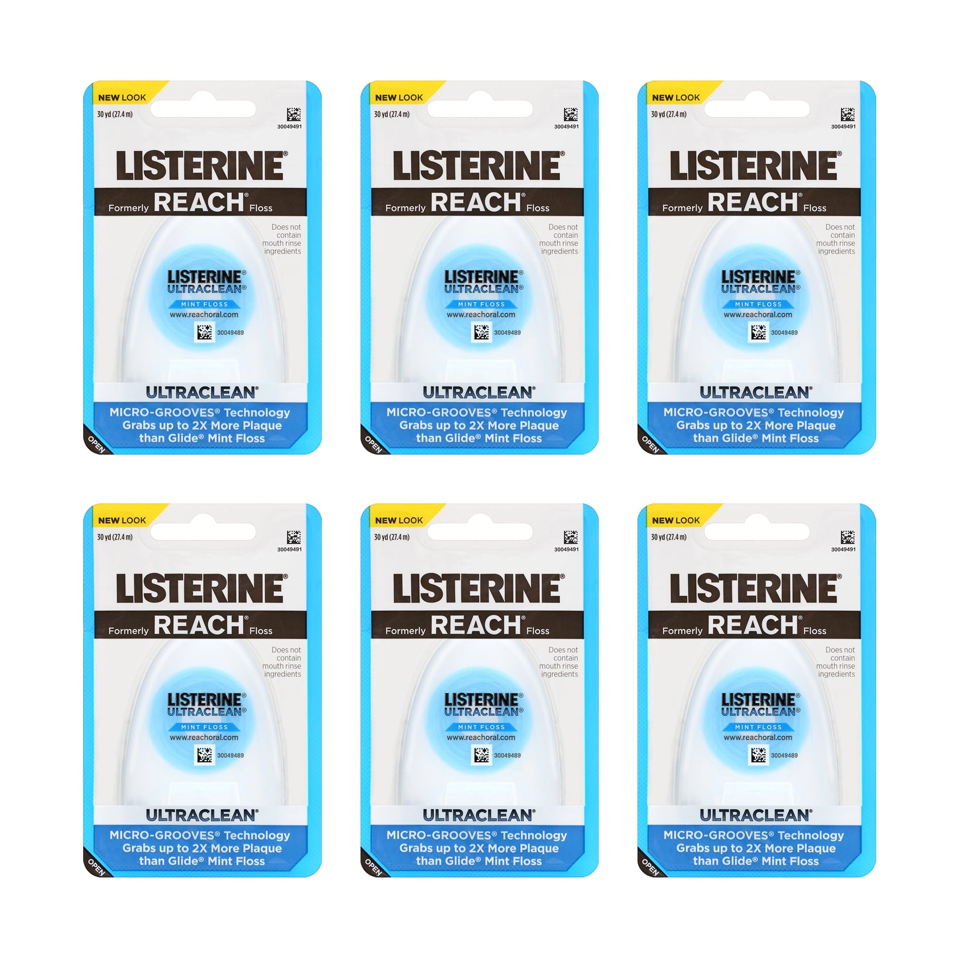 LISTERINE FLOSS ULTRA CLEAN 30YD