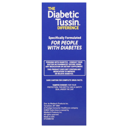 DIABETIC TUSSIN NITE COLD FLU 4OZ