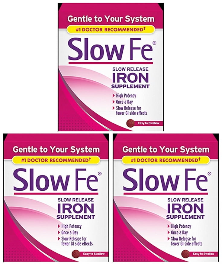 SLOW FE IRON TABLET 30CT