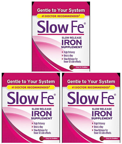 SLOW FE IRON TABLET 30CT