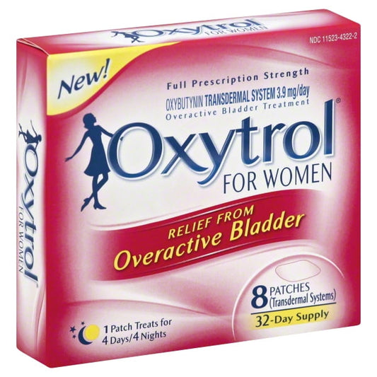 OXYTROL AP 3.9MG/24HR 8 WOMEN