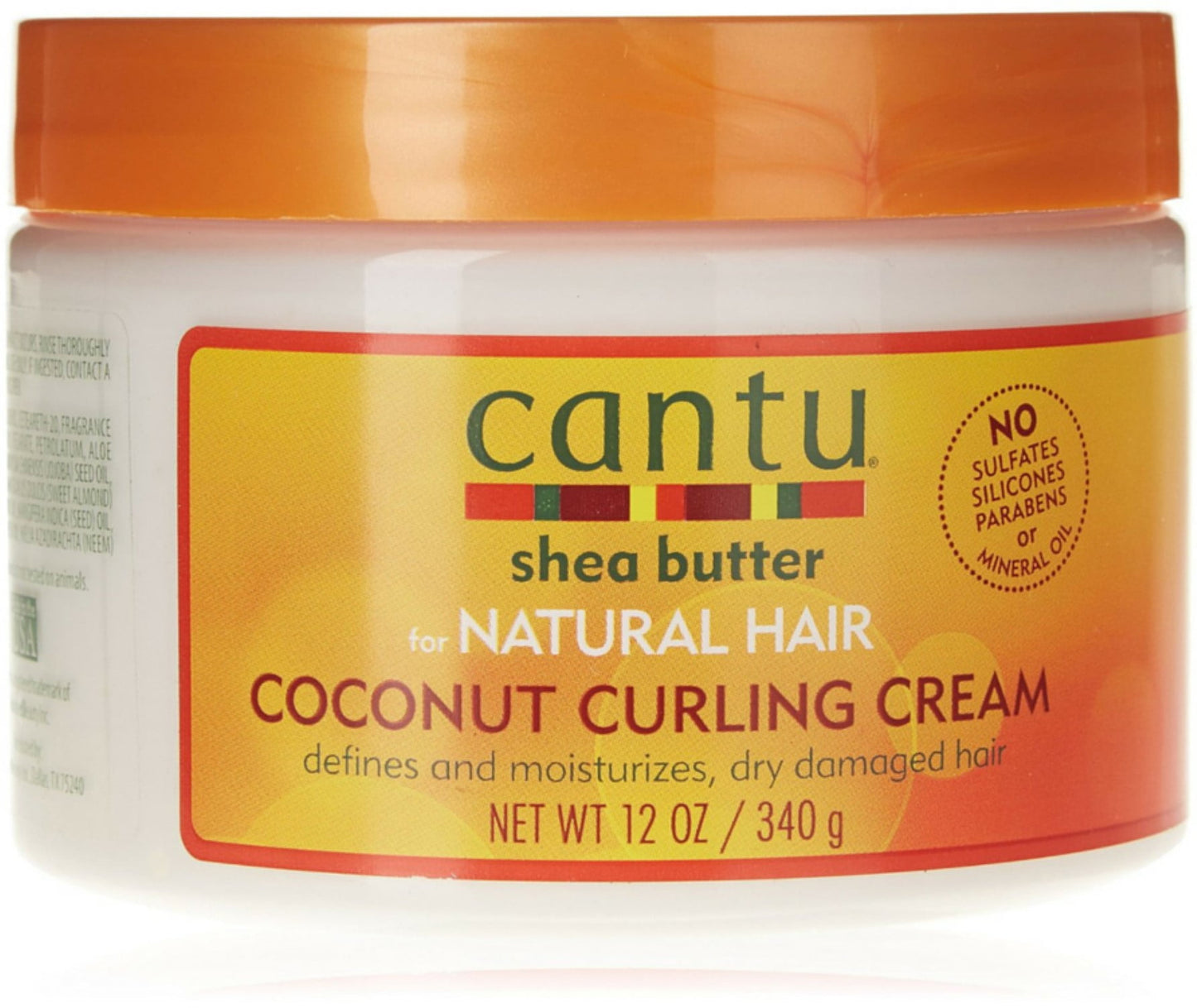 Cantu Avocado Coconut Curling Cream, 12 oz